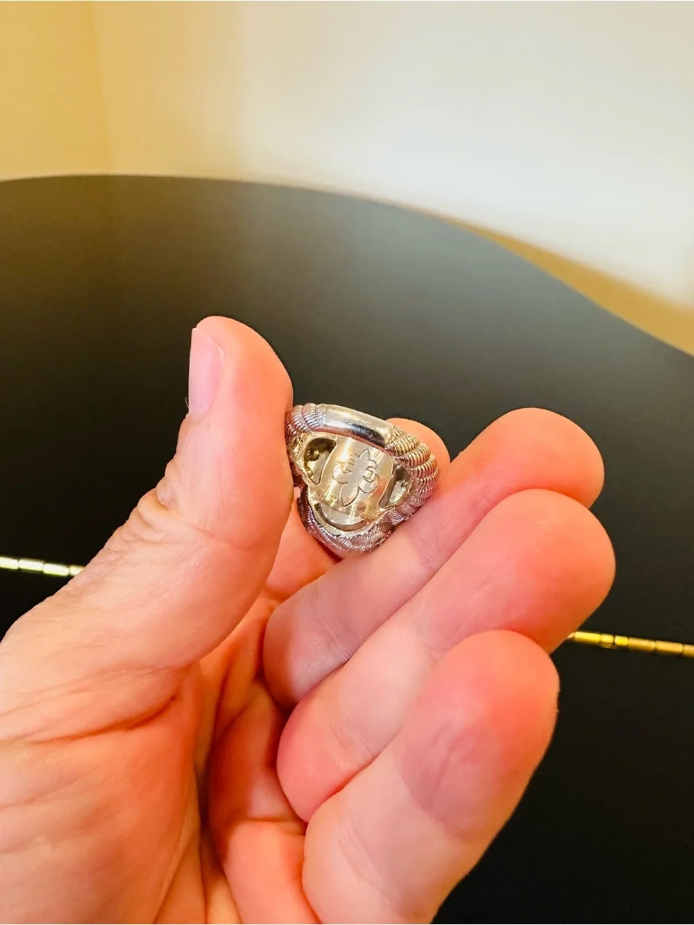 Judith Ripka Luxury Vintage Retro Designer Couture Runway RARE Authentic Ring