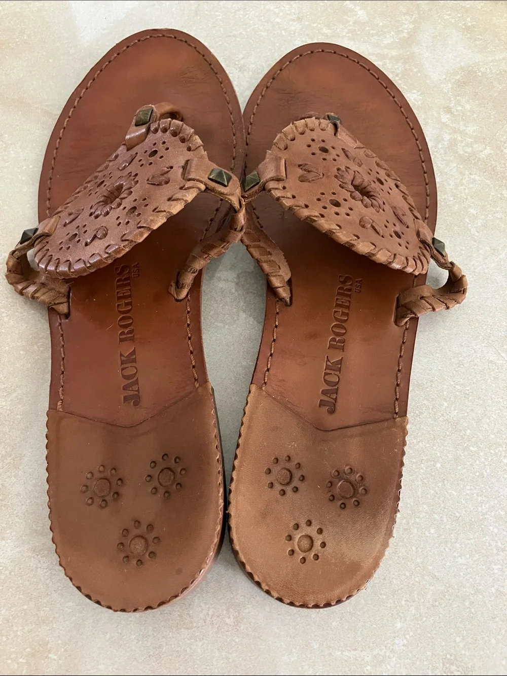 Jack Rogers classic brown