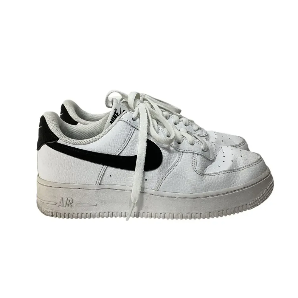 Nike white leather