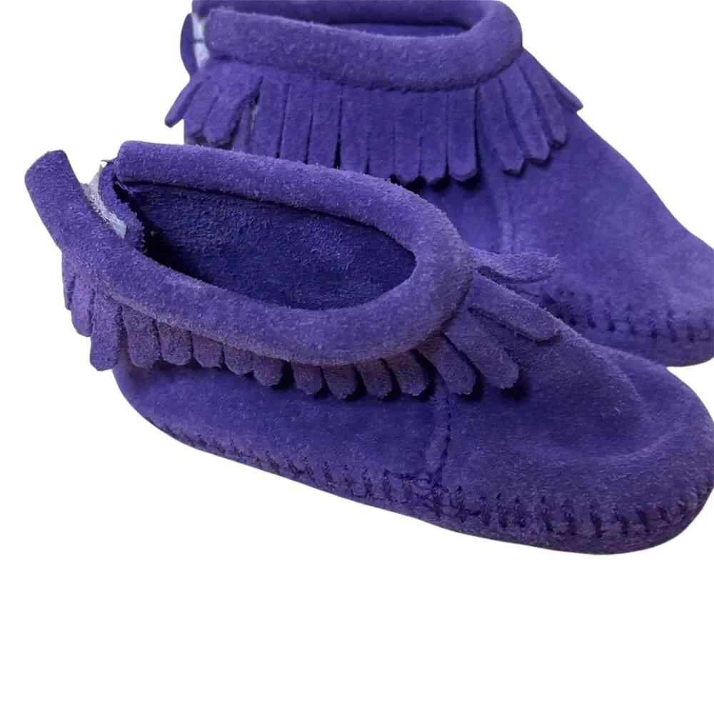 Minnetonka infant suede
