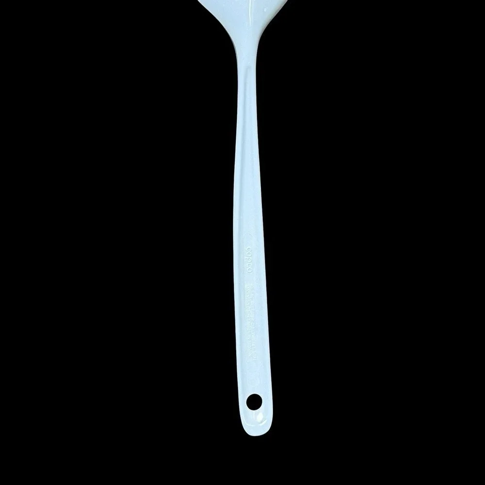 Copco Vintage Light Blue Melamine Slotted‎ Spoon
