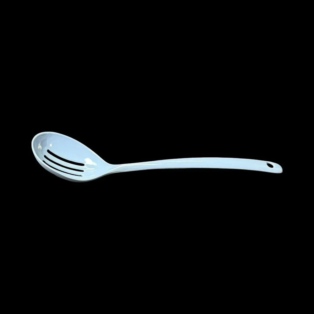 Copco Vintage Light Blue Melamine Slotted‎ Spoon