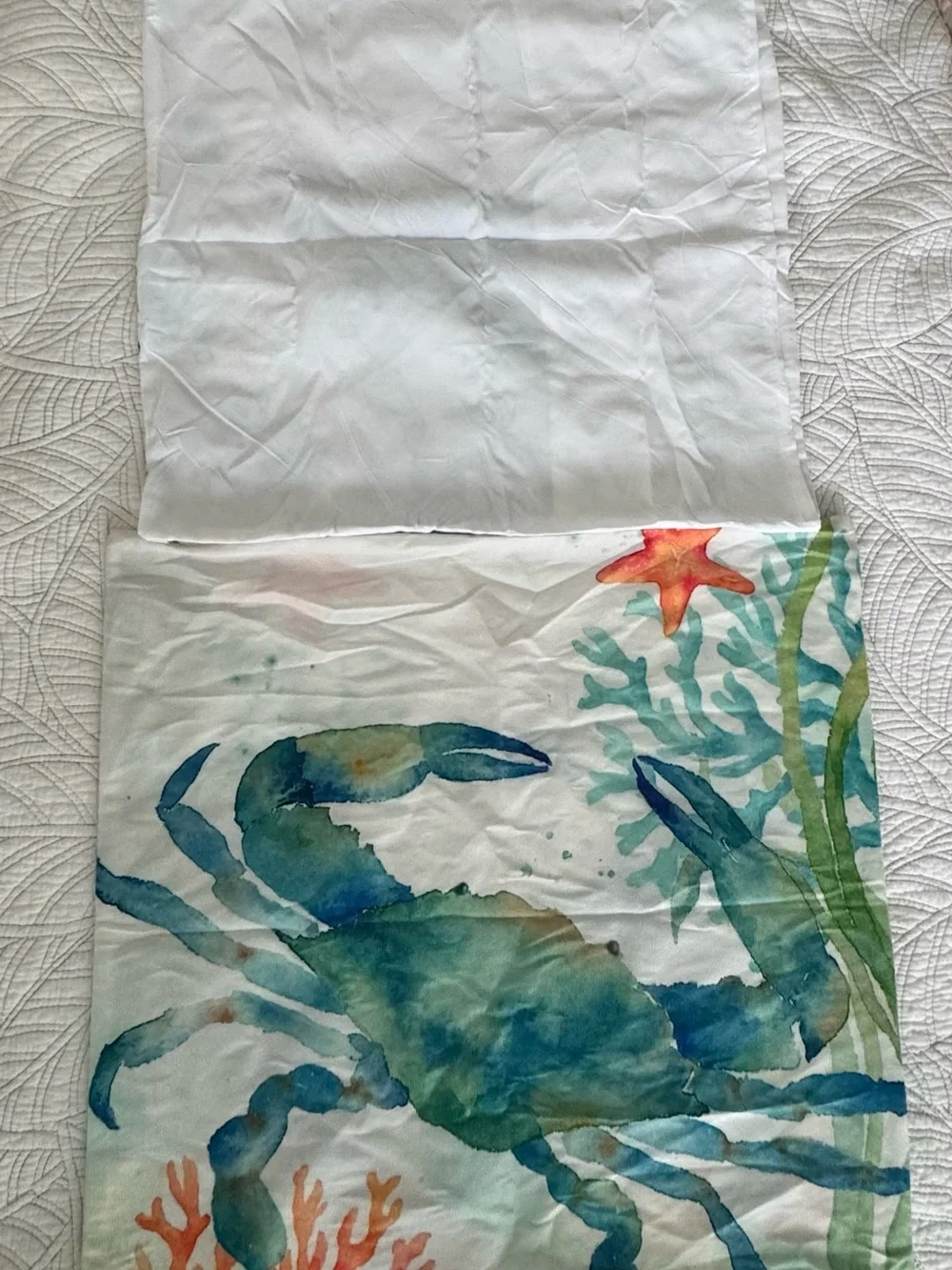 Throw Pillowcovers 18x18 and 20x20 ft. Sea creatures