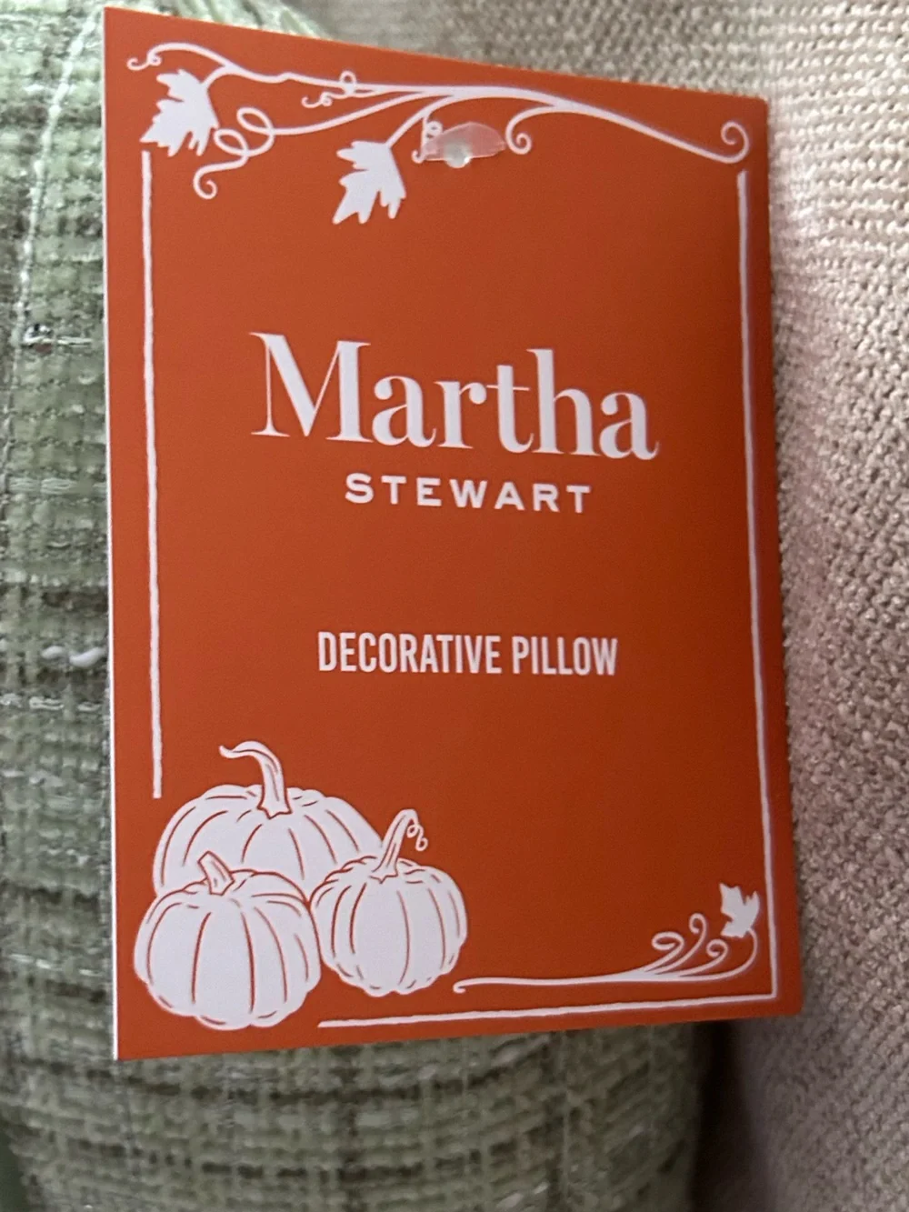 Martha Stewart decorative pumpkin