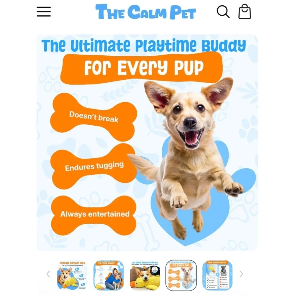 The Calm Pet toughbear made
