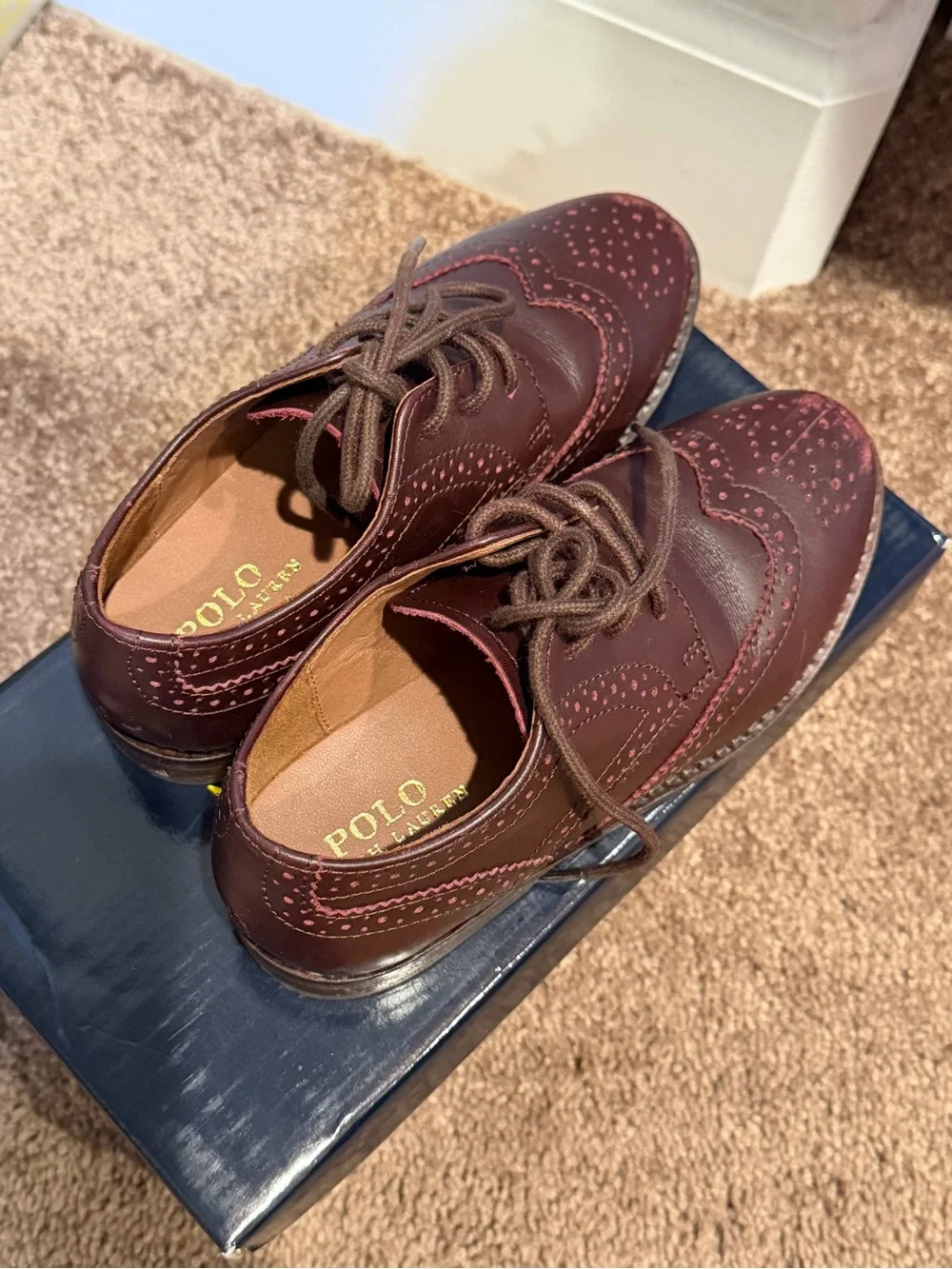 Polo Ralph Lauren classic wingtip