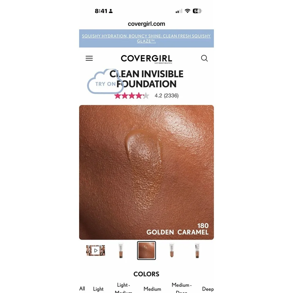 COVERGIRL new clean