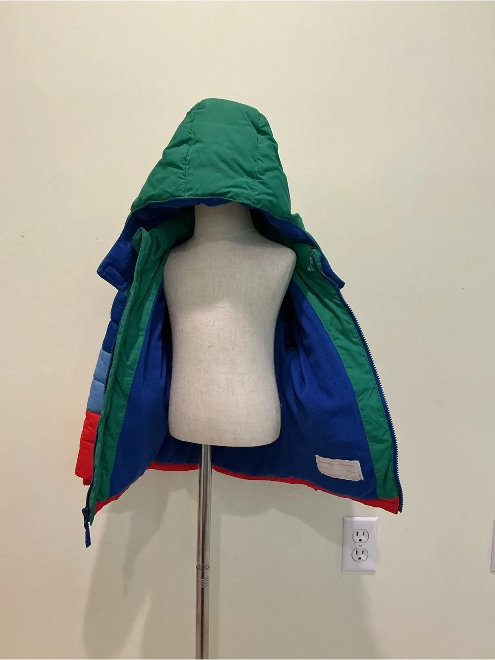 Gymboree colorblock puffer