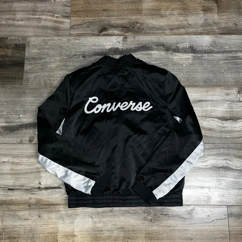 Converse girls black