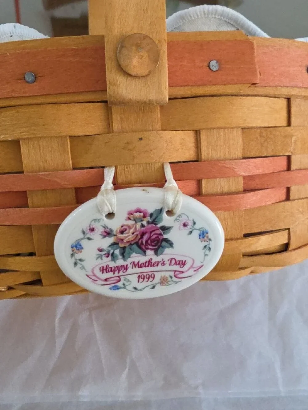 Longaberger woven basket