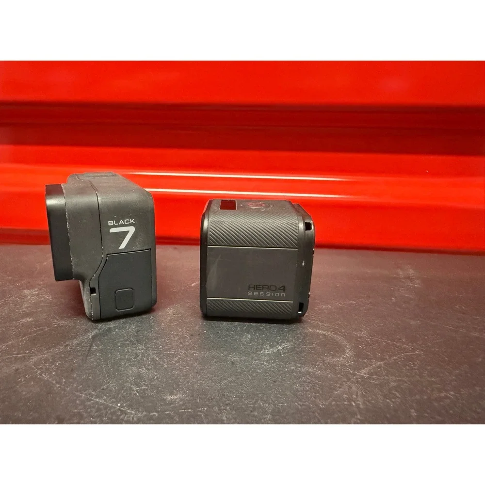 GoPro Hero 7 Black and Hero Session Action Camera Bundle with Accessories‎ Kit