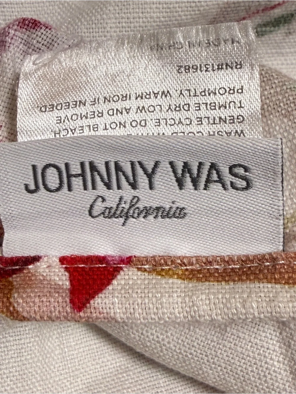 Johnny Was johnny was