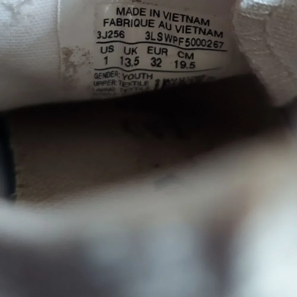 Converse shoe size