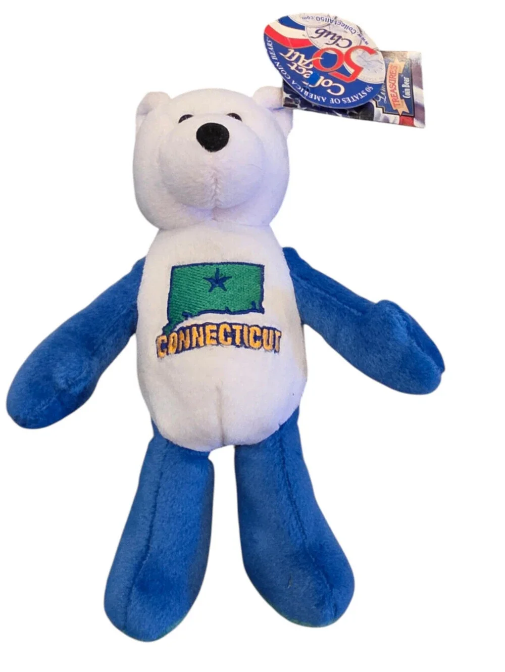 Connecticut #5 Limited Treasures Coin Bear 50 States of America Bears NWT