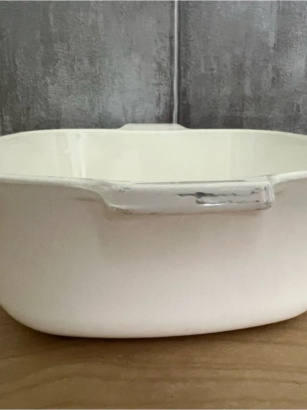 Corningware as lid casserole