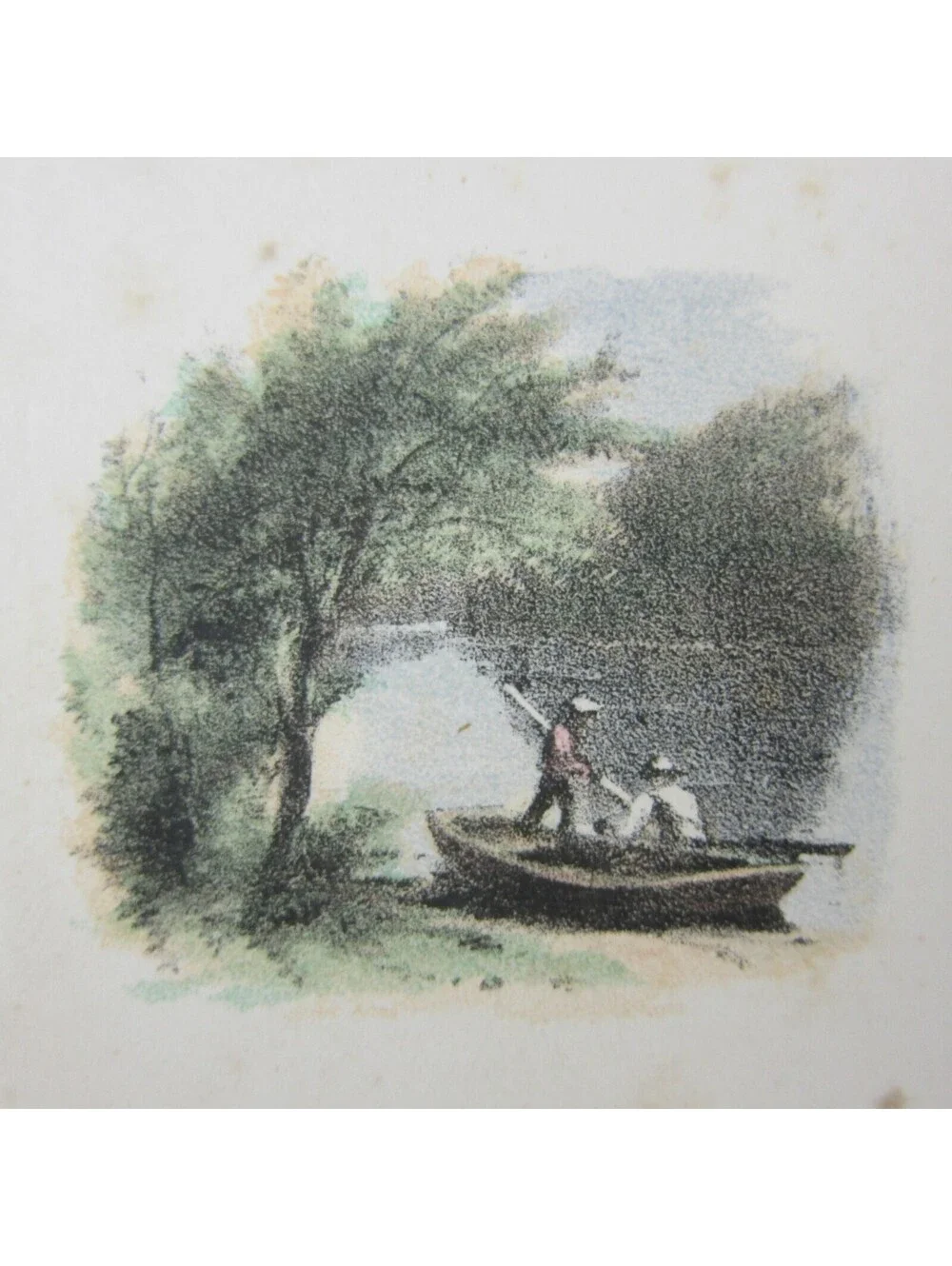 N/A color lithograph