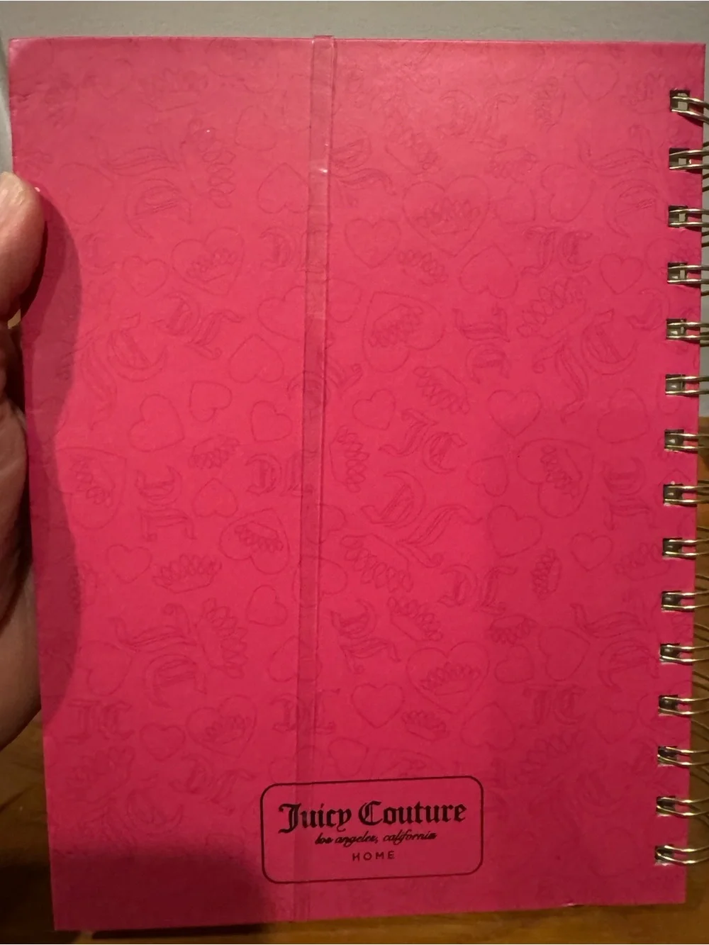 Juicy Couture Spiral Notebook