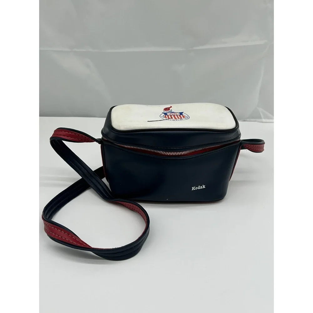 Vintage Kodak 1972 Olympic Games Camera Carrying Bag Case USA With Strap 35mm