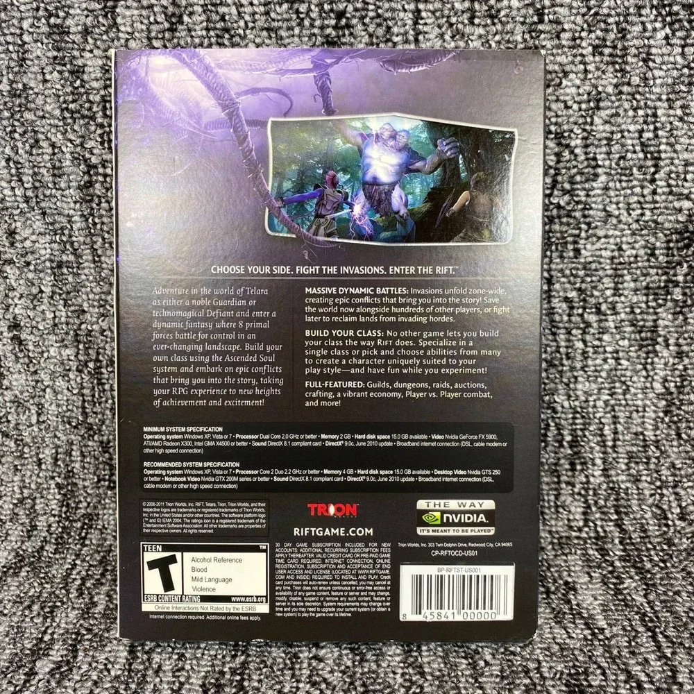 Trion Worlds vtg rift