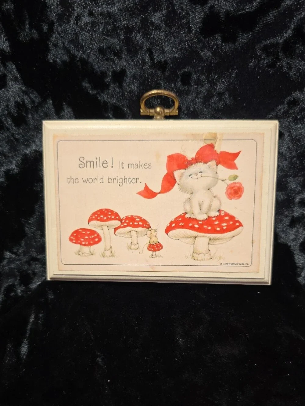 Hallmark vintage plaque