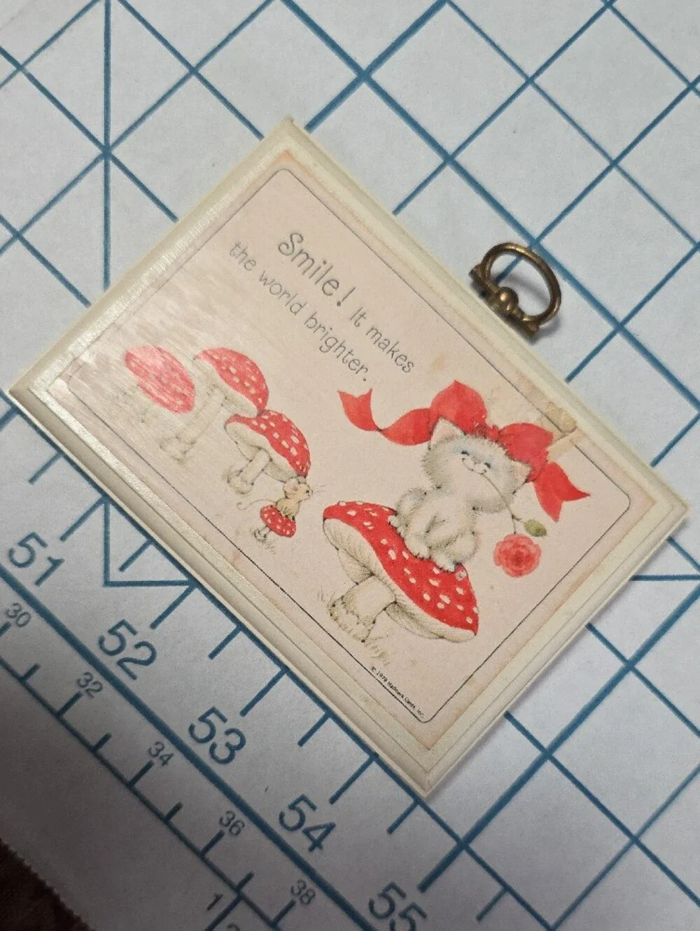 Hallmark vintage plaque