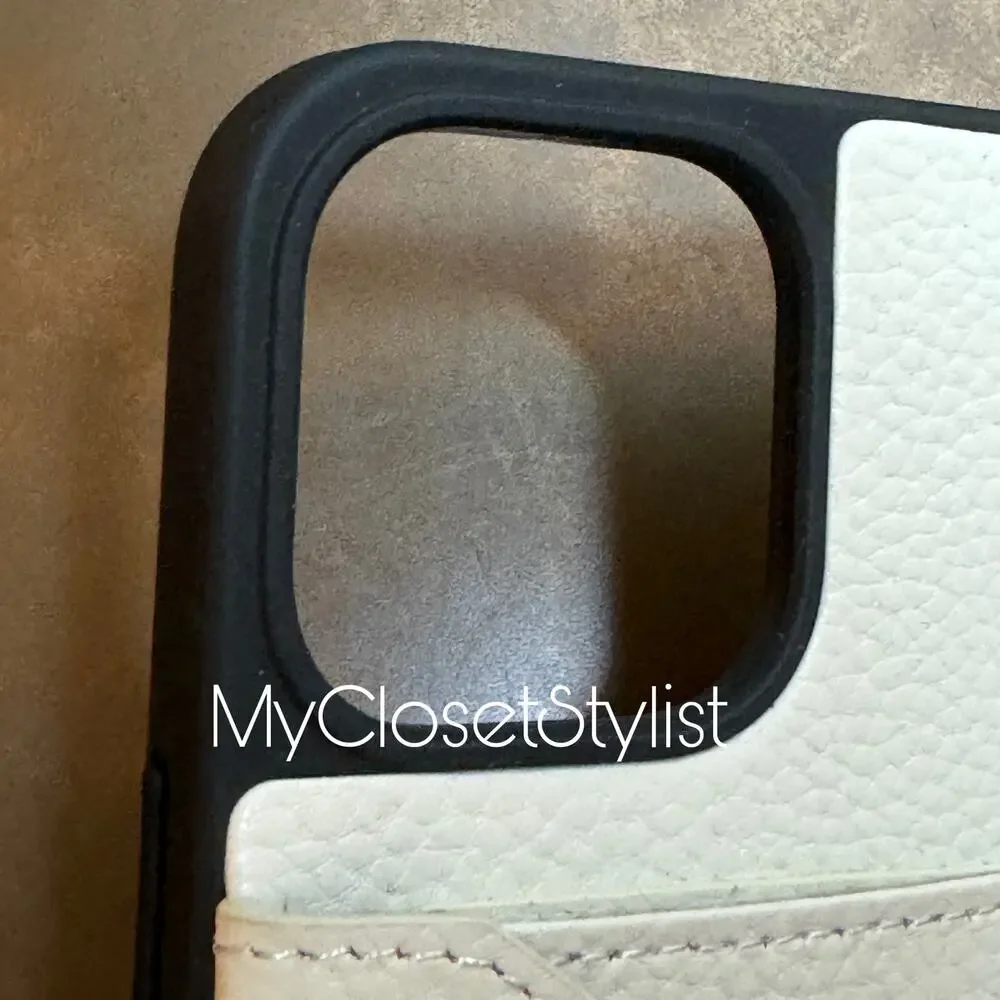 Bandolier cream wallet