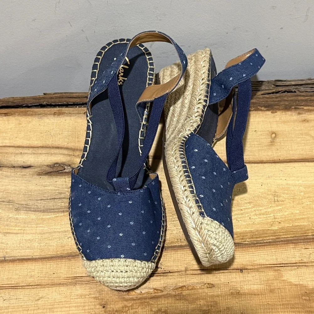 Clark's Petrina Kaelie Espadrilles‎ 8.5 B17B