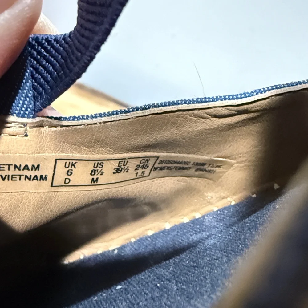 Clark's Petrina Kaelie Espadrilles‎ 8.5 B17B