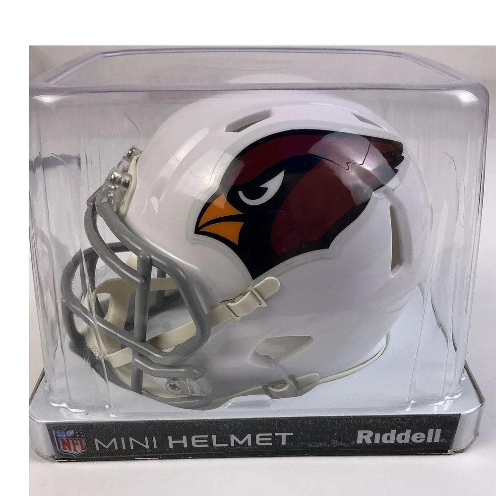 Arizona Cardinals Riddell Speed Mini Helmet‎ White NFL Licensed Display