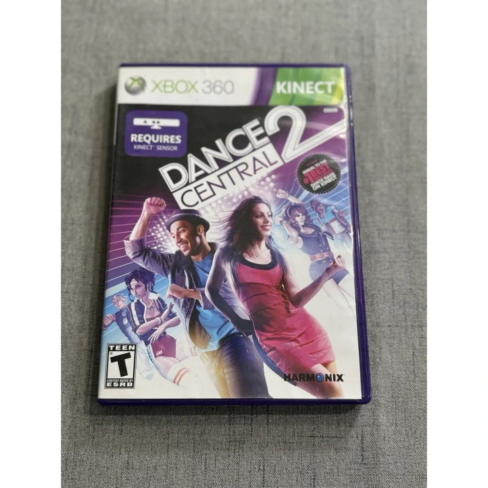 Dance Central 2 Microsoft‎ Xbox 360 Kinect 2011 With Manual Rated T