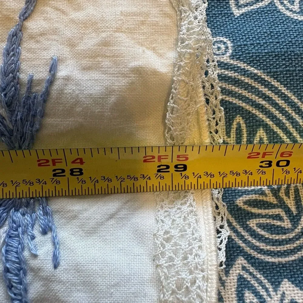 N/A embroidered pillowcases