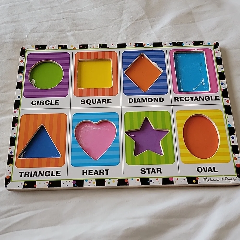 Melissa & Doug piece wooden