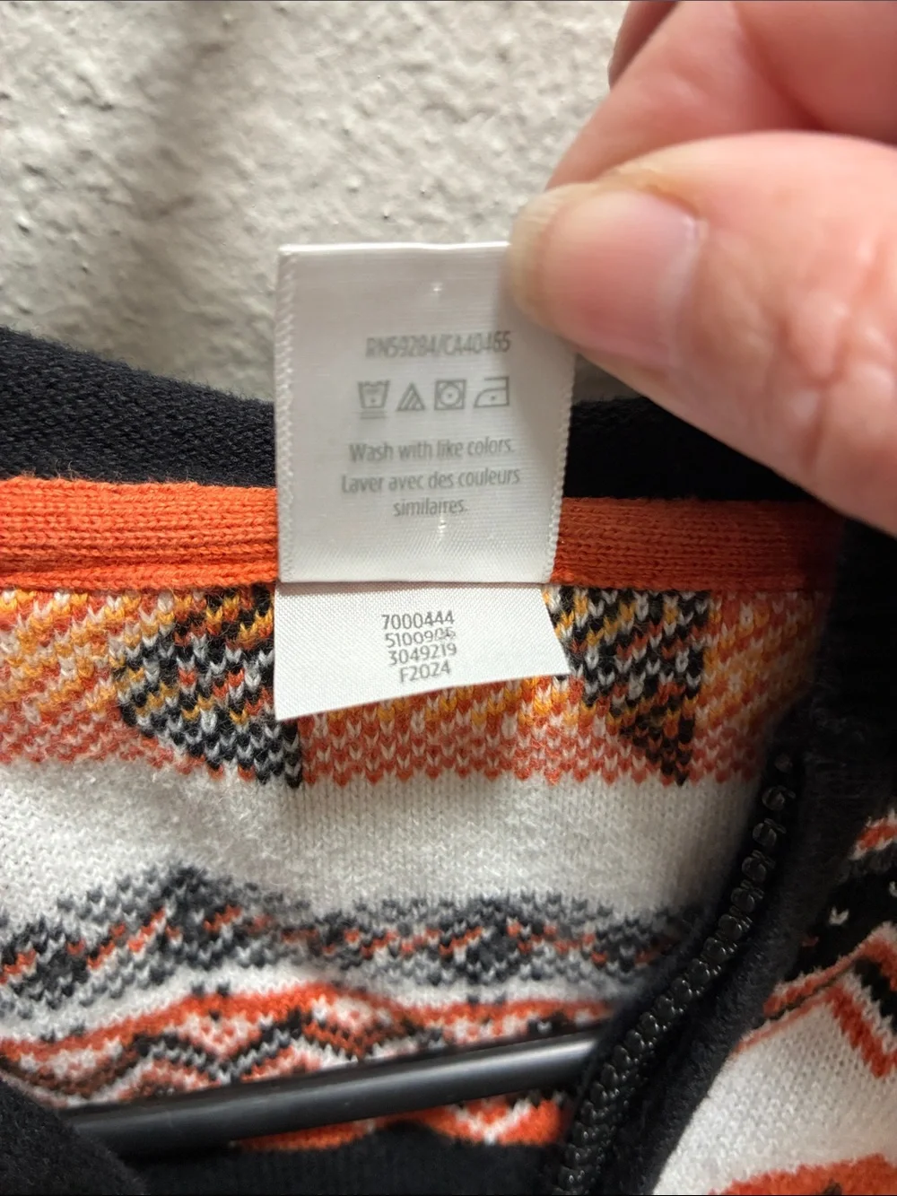 Gymboree fabric motifs hood