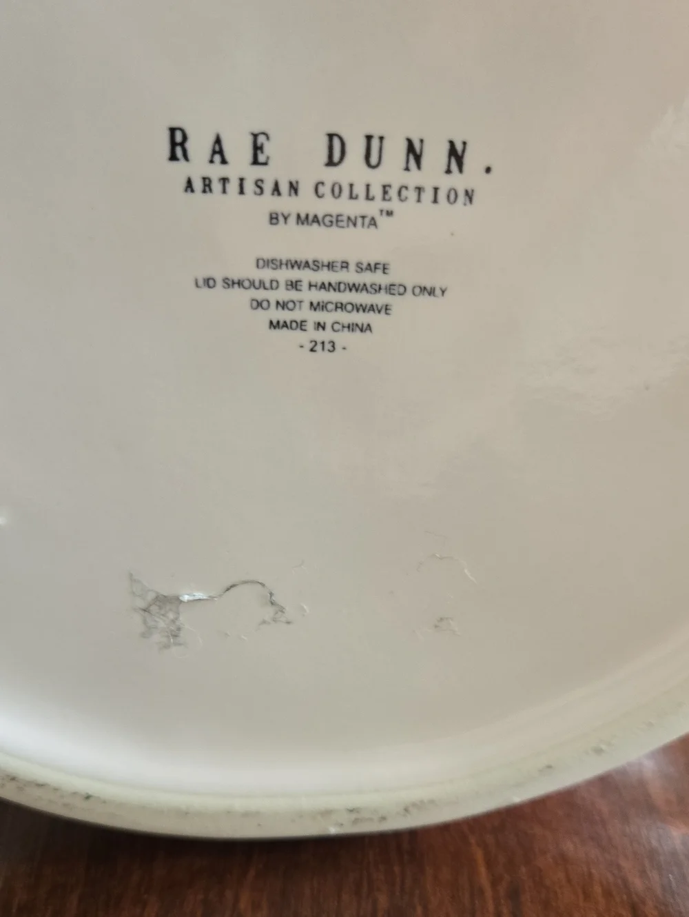 Rae Dunn White Bee Kind Ceramic Jar with Gold Bee Lid Accent