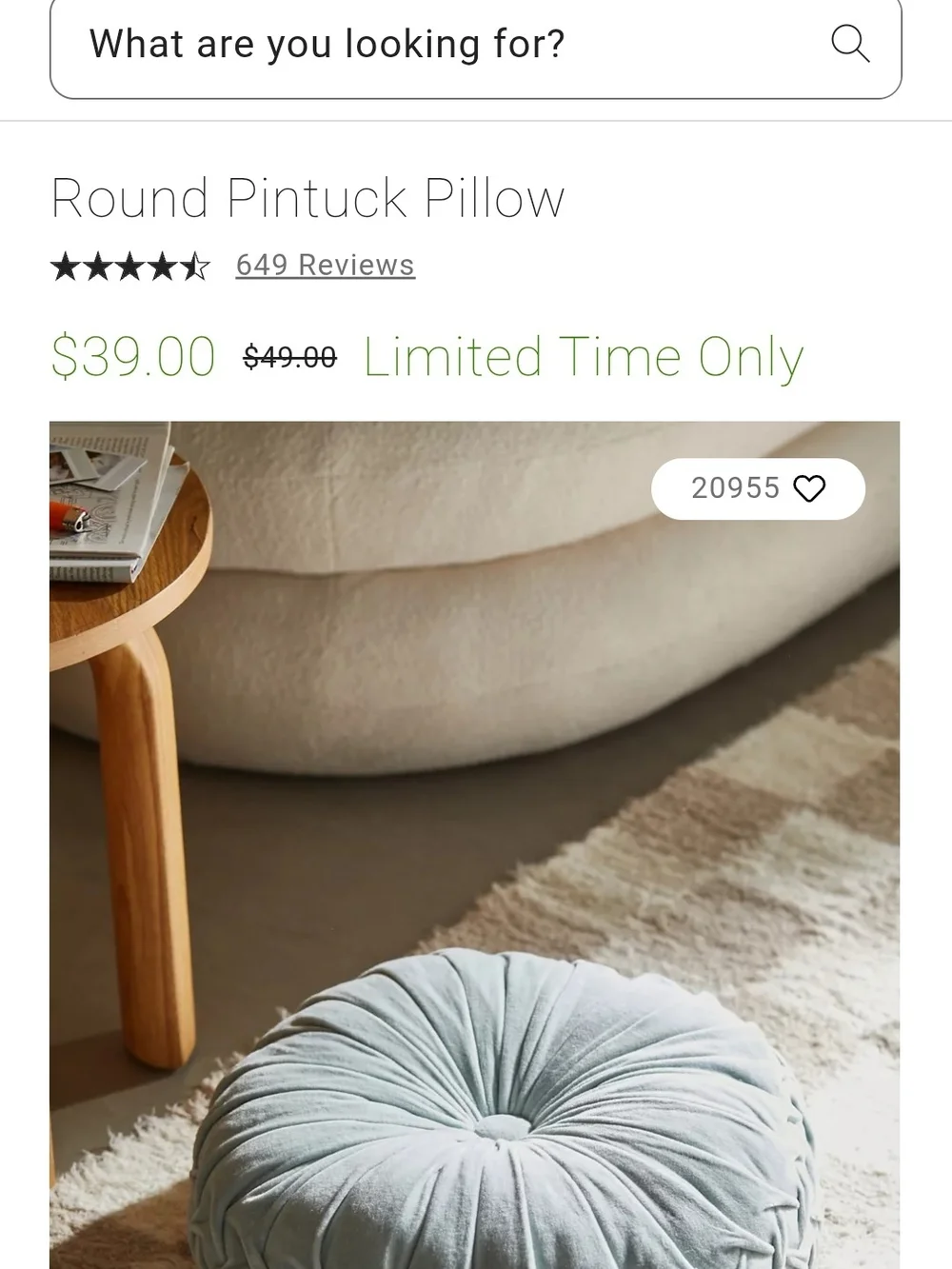 Urban Outfitters three round