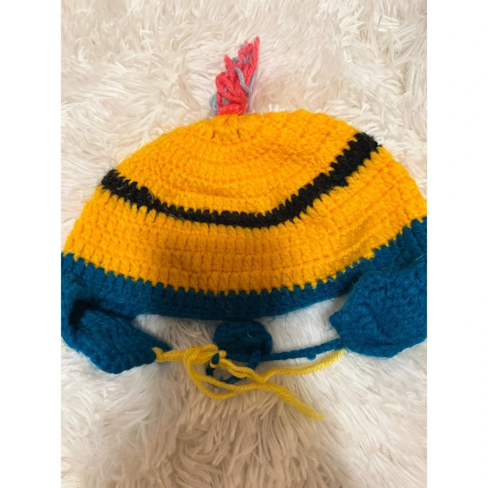Handmade crochet minion