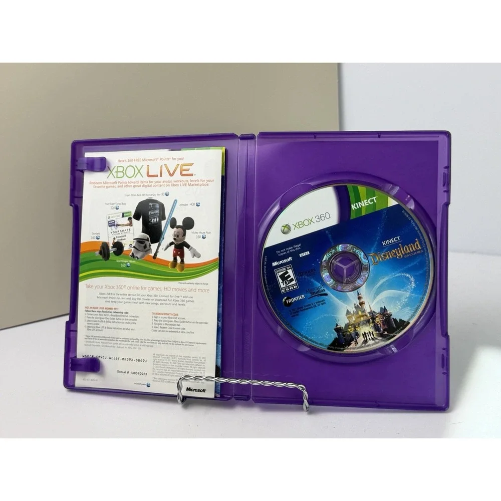 Xbox 360 Kinect Disneyland Adventures (Microsoft Xbox 360, 2011) Complete