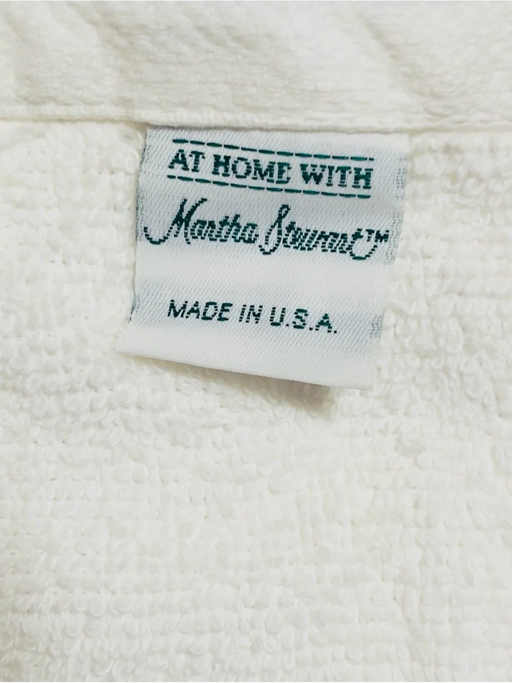 Martha Stewart set towels