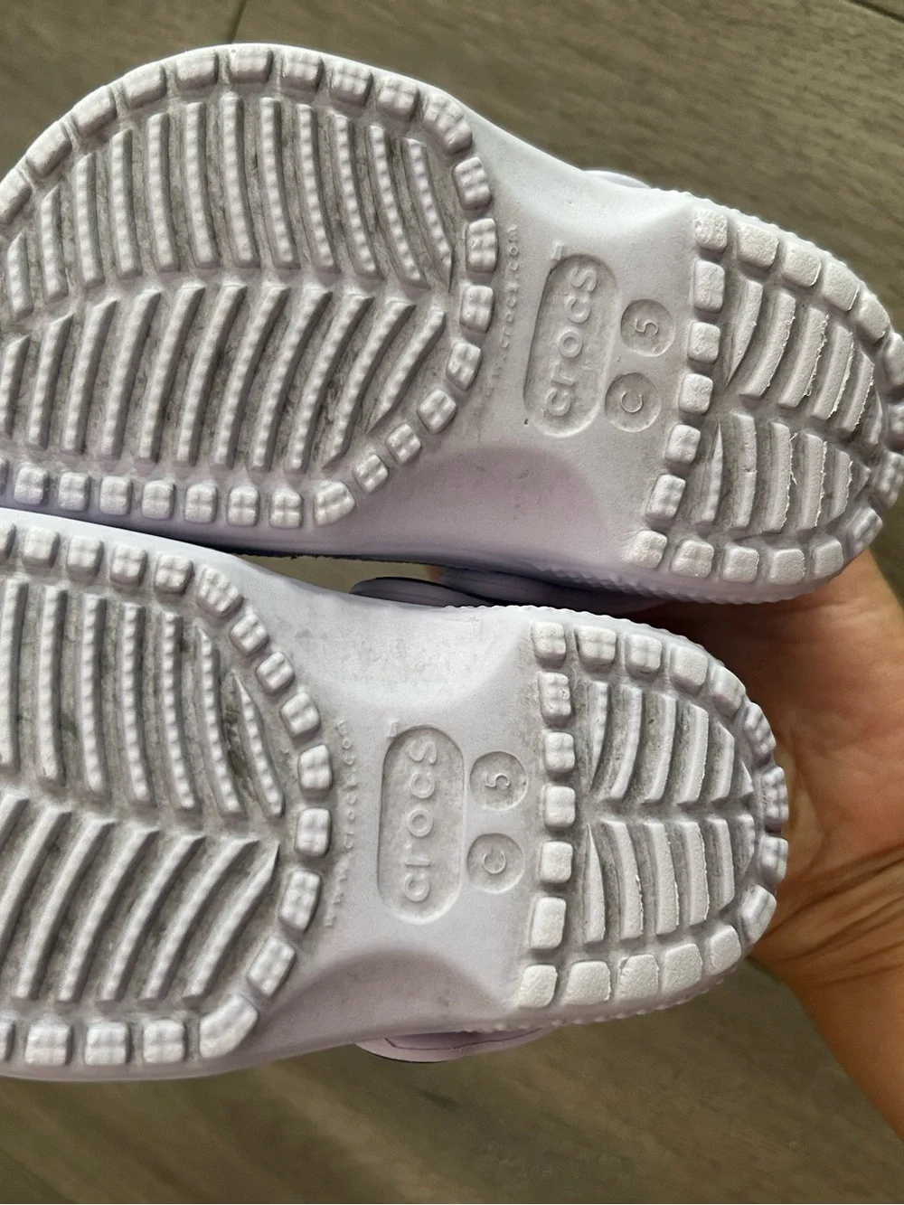 CROCS light purple