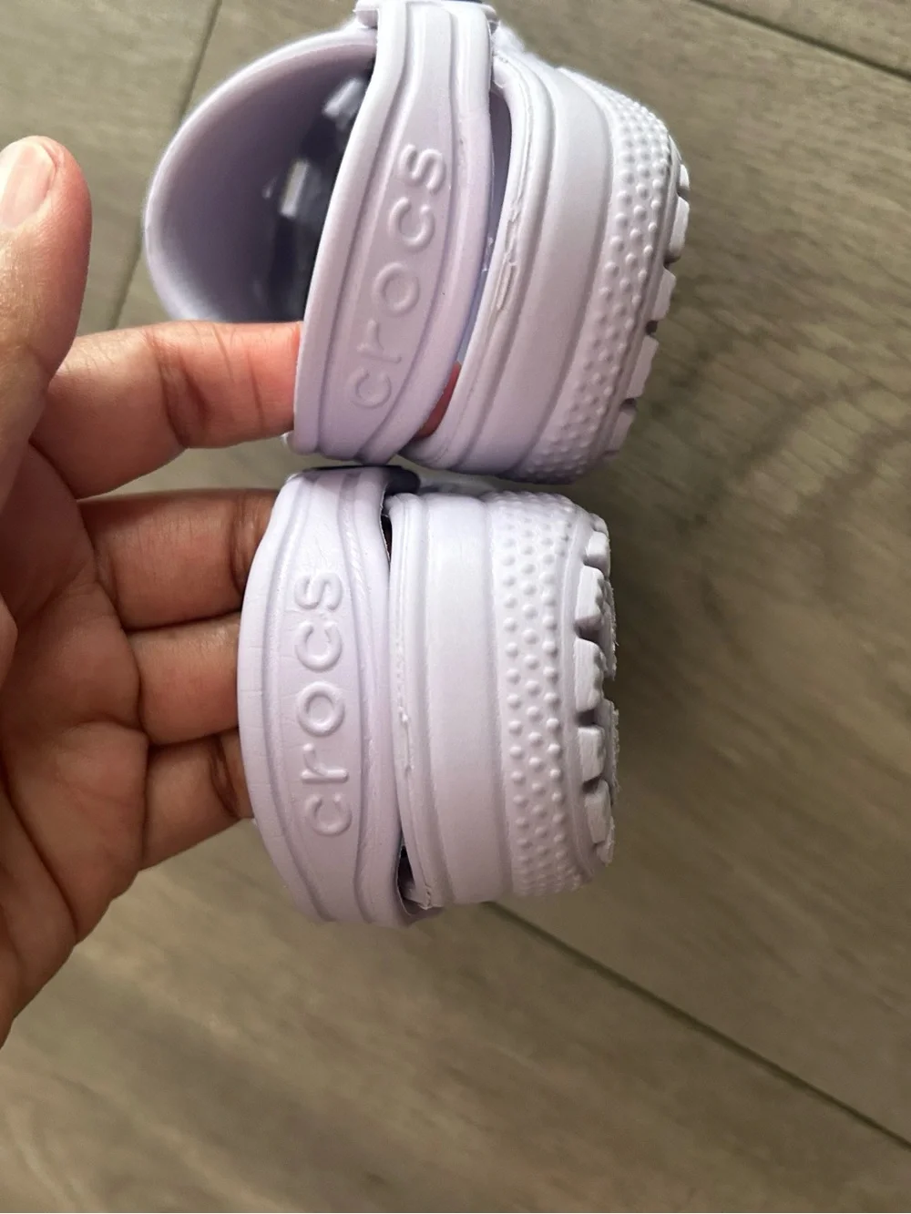 CROCS light purple