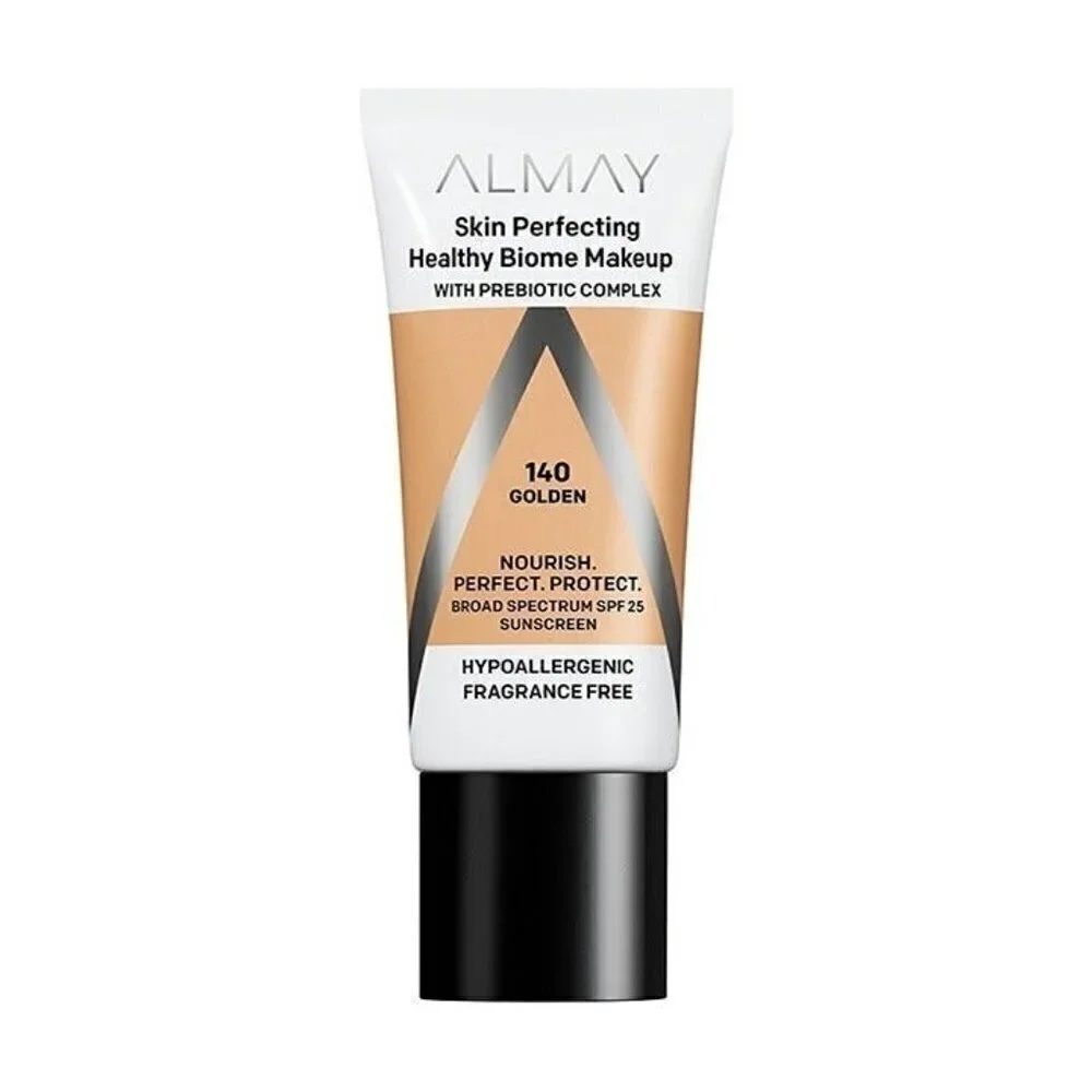 ALMAY Skin Perfecting Healthy Biome Foundation #140 Golden SPF 25