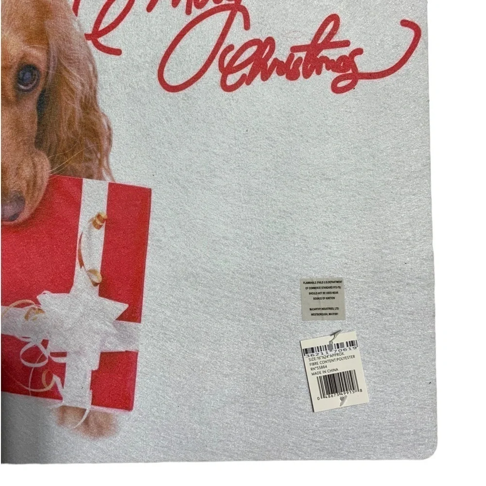 Peter B McCarthy Designs holiday doormat