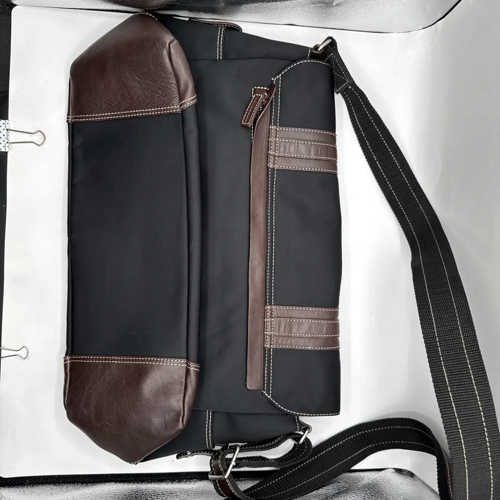 Levenger nylon crossbody