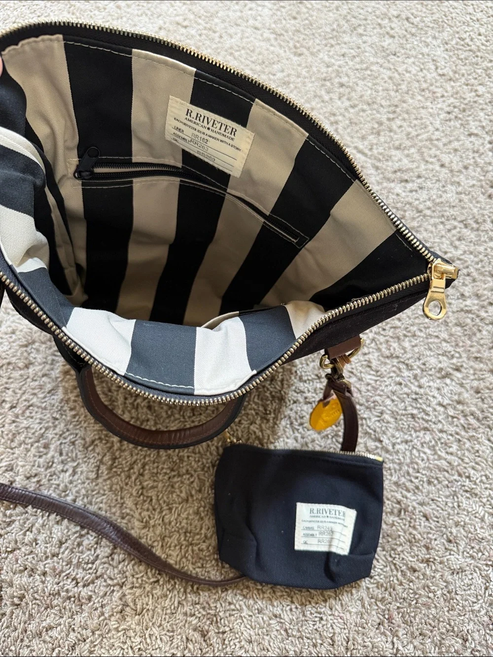 R. Riveter black daily detachable