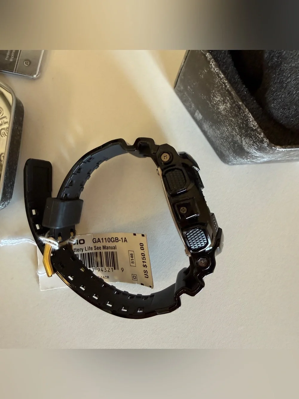 Casio shock black