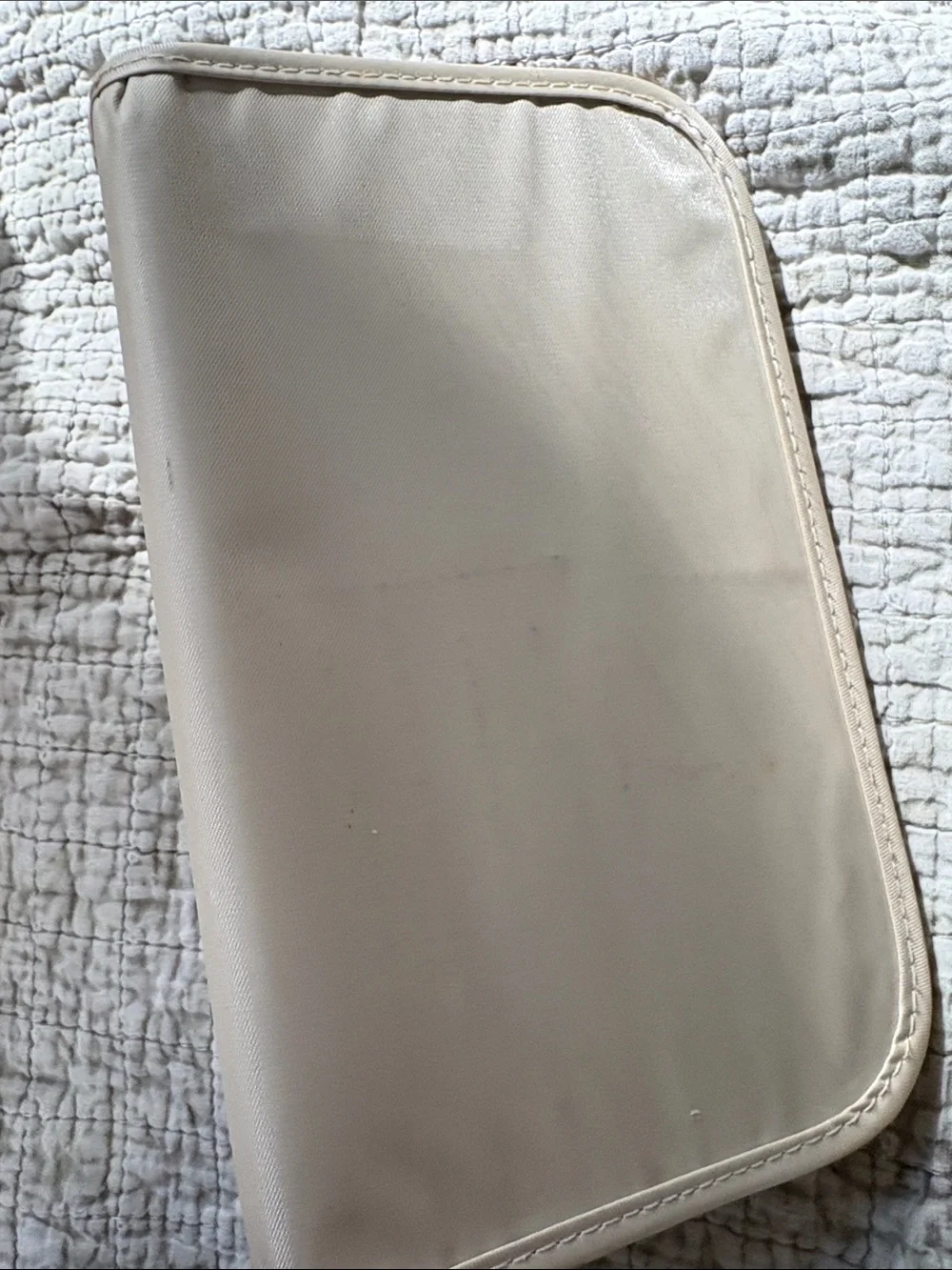 Beige Travel Electronics Organizer Pouch - Universal