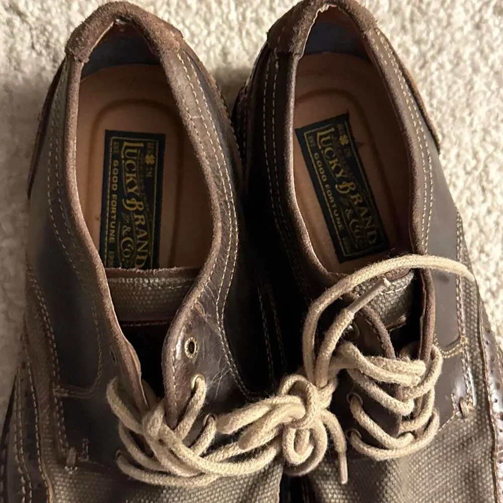 Lucky Brand brown leather