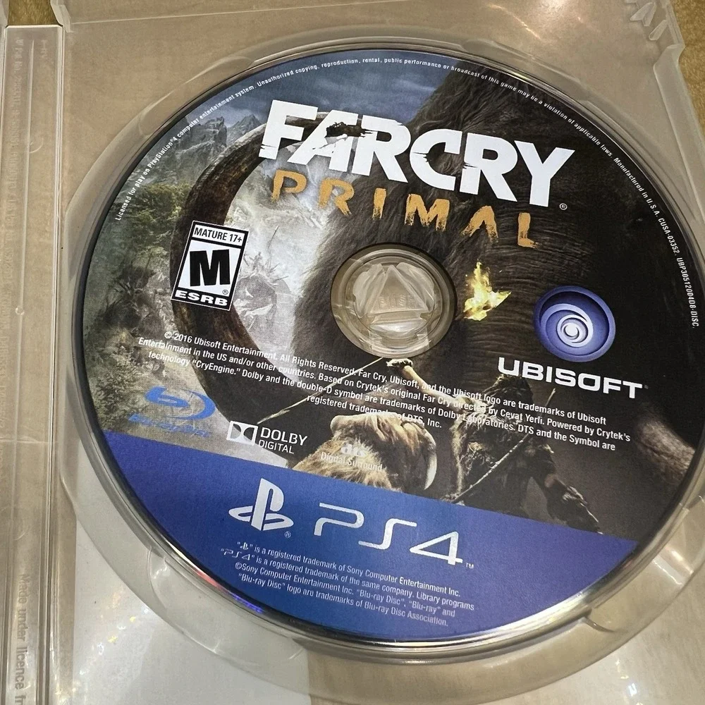 Far Cry Primal (Sony PlayStation 4,‎ 2016) PS4 Disc Only