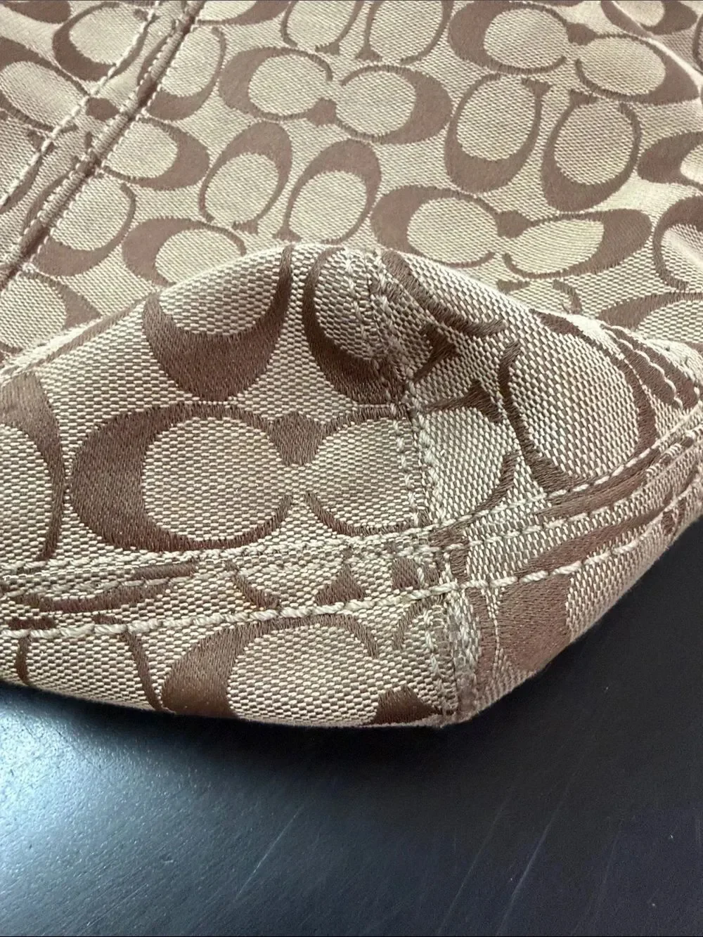 Coach signature canvas