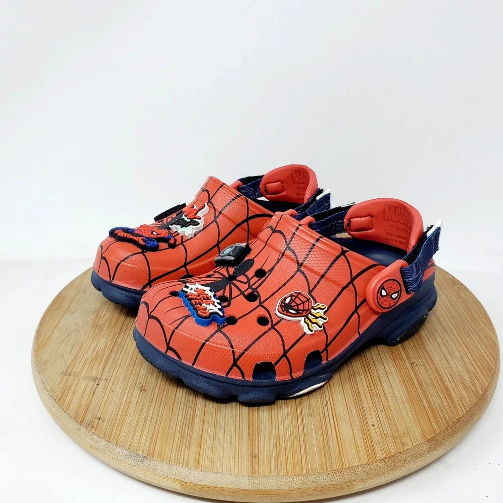 CROCS spiderman sandals